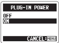 ZOOM H2N - Alimentation par la prise (PIP ou "plug-in power") - 3