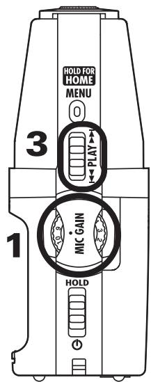 ZOOM H2N - Enregistrement manuel - 2