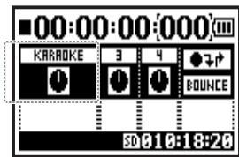 ZOOM H4N - Changement de tonalité d'une piste de karaoke - 2