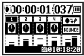 ZOOM H4N - 1-06-2 Réglages/enregistrement : Enregistrement  en mode MTR - 7