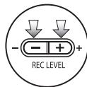 ZOOM H4N - Pressez REC LEVEL pour régler les niveaux d'enregistrement. - 7