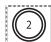 ZOOM H4N - Entrée mono, selectionnez [1] ou [2] - 2