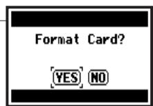 ZOOM H4N - "Format Card?" - 1