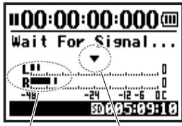 ZOOM H4N - Affichage de "Wait for Signal" - 1
