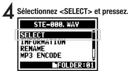 ZOOM H4N - 4-01 Lecture : Lecture de fichiers (modes STEREO, 4CH et STAMINA) - 7