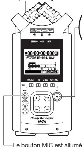 ZOOM H4N - 1-2 Guide d'enregistrement facile [MODE STEREO] - 6