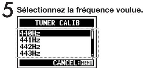 ZOOM H4N - 3-01-3 Étalandage de l'accordeur - 5