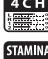 ZOOM H4N - Bouton [STOP] - 2