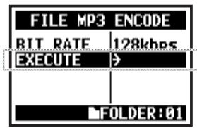 ZOOM H4N - Sélectionnez  et pressez. - 1