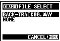 ZOOM H4NSP - Allocation d'un fichier à une piste de karaoke - 6