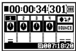 ZOOM H4NSP - Ré-enregistrement (Punch In/Out manuel) - 16