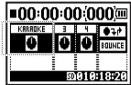 ZOOM H4NSP - Annuler l'audio central d'une piste de karaoke - 2