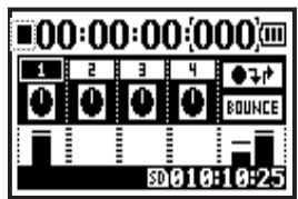ZOOM H4NSP - 1-06-2 Réglages/enregistrement : Enregistrement  en mode MTR - 8