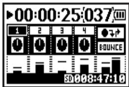ZOOM H4NSP - Ré-enregistrement (Punch In/Out manuel) - 12