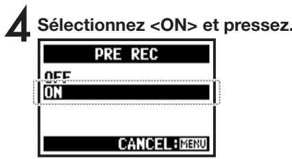 ZOOM H4NSP - 2-02 Fonction de pré-enregistrement - 3