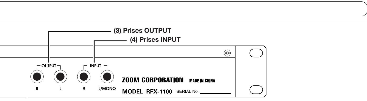 ZOOM RFX1100 - Témoin POWER - 1