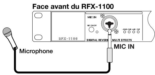 ZOOM RFX1100 - Connexions de base - 1