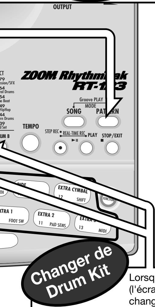 ZOOM RT123 - Tapez sur les pads. - 3