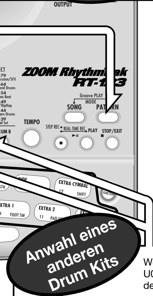ZOOM RT123 - Spieler Sie auf den Pads. - 3