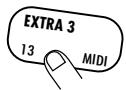ZOOM RT123 - Verbinden Sie die MIDI OUT-Buchse des Sequenzers, der Drummaschine oder eines anderen externen MIDI-Instruments mit der [MIDI IN]-Buchse der RT-123. Hierfür brauchen Sie ein MIDI-Kabel. - 3