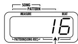 ZOOM RT123 - Selon le paramètre voulu, appuyez sur un des pads 1~13 ou sur le bouton [PATTERN]. - 3