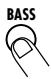 ZOOM RT123 - Appuyez sur le bouton [BASS]. - 1