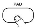 ZOOM RT123 - Je nach dem gewünschten Parameter, drücken Sie eines der Pads 1 - 13 oder den [PATTERN]-Taster. - 1