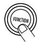 ZOOM RT123 - Drücken Sie den [FUNCTION]-Taster. - 1