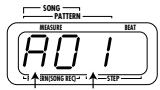 ZOOM RT123 - Drücken Sie den [PATTERN]-Taster, so daß die LED aufleuchtet. - 2