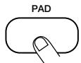 ZOOM RT123 - Um einem Pad ein anderes Pattern zuzuordnen, müssen Sie das Pad gedrückten und mit [VALUE +/-] eine andere Nummer wahlen. - 5