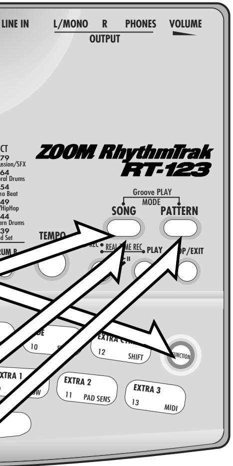 ZOOM RT123 - Schnellkurs (1) Anhören des Demosongs - 2