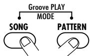 ZOOM RT123 - Appuyez simultanément sur les boutons [SONG] et [PATTERN]. - 1