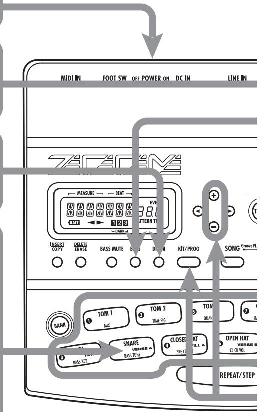 ZOOM RT223 - Guide rapide 2 Jeu sur les pads - 2