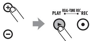 ZOOM RT223 - Pour reproduce un morceau tandis que la lecture Groove se poursuit dans le fond, utilisez les touches VALUE [+] /[-] pour selectionner le numero de morceau et pressez la touche PLAY [▶]. - 1
