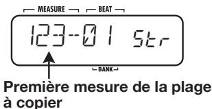 ZOOM RT223 - Pressez la touche [EDIT] en tenant enforcée la touche [INSERT/COPY]. - 2