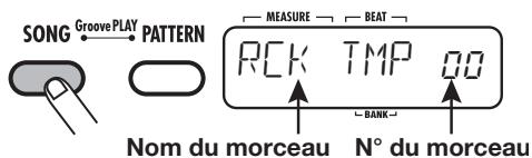 ZOOM RT223 - Pressez la touche [SONG]. - 1