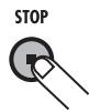 ZOOM RT223 - Quand la programmation en temps réel de la piste de batterie est terminée, pressez STOP [■]. - 1