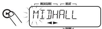 ZOOM RT223 - Utilisez les touches curseur gauche/ droite pour faire s'afficher "PATNAME". - 2