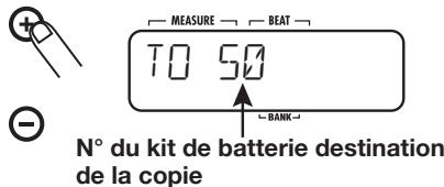 ZOOM RT223 - Pressez la touche [INSERT/COPY]. - 2