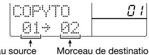 ZOOM RT323 - Copier un morceau - 1