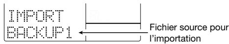 ZOOM RT323 - Importation partielle de données d'une carte SmartMedia - 1