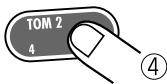 ZOOM RT323 - Actionnez le pad. - 4