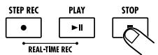 ZOOM RT323 - Appuyez sur la touche [■]. - 2