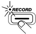 ZOOM ST224 - Branchez la source sonore et reglez le niveau d'entrée. Appuyez ensuite sur la touche [RECORD]. - 1