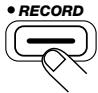 ZOOM ST224 - Appuyez sur la touche [RECORD] et lancez immédiatement la source sonore. - 1