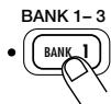 ZOOM ST224 - Verwenden Sie die [BANK 1] - [BANK 3]-Tasten, um die gewünschte Bank zu wahlen. - 1