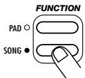 ZOOM ST224 - Drucken Sie die [SONG FUNCTION]-Taste nochmals. - 1