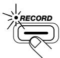 ZOOM ST224 - Drucken Sie die [RECORD]-Taste. - 1