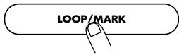 ZOOM ST224 - Tout en écouteant la reproduction en boucle de l'échantillon, appuyez sur le pad [LOOP/MARK] à l'endetroit youlu comme point de départ. - 1