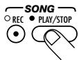 ZOOM ST224 - Um Resampling eines Songs durchzuführen, drücken Sie die [SONG PLAY/STOP]-Taste. Um Resampling von Pad-Play durchzuführen, tippen Sie eines der Pads 1 - 8 an. - 1